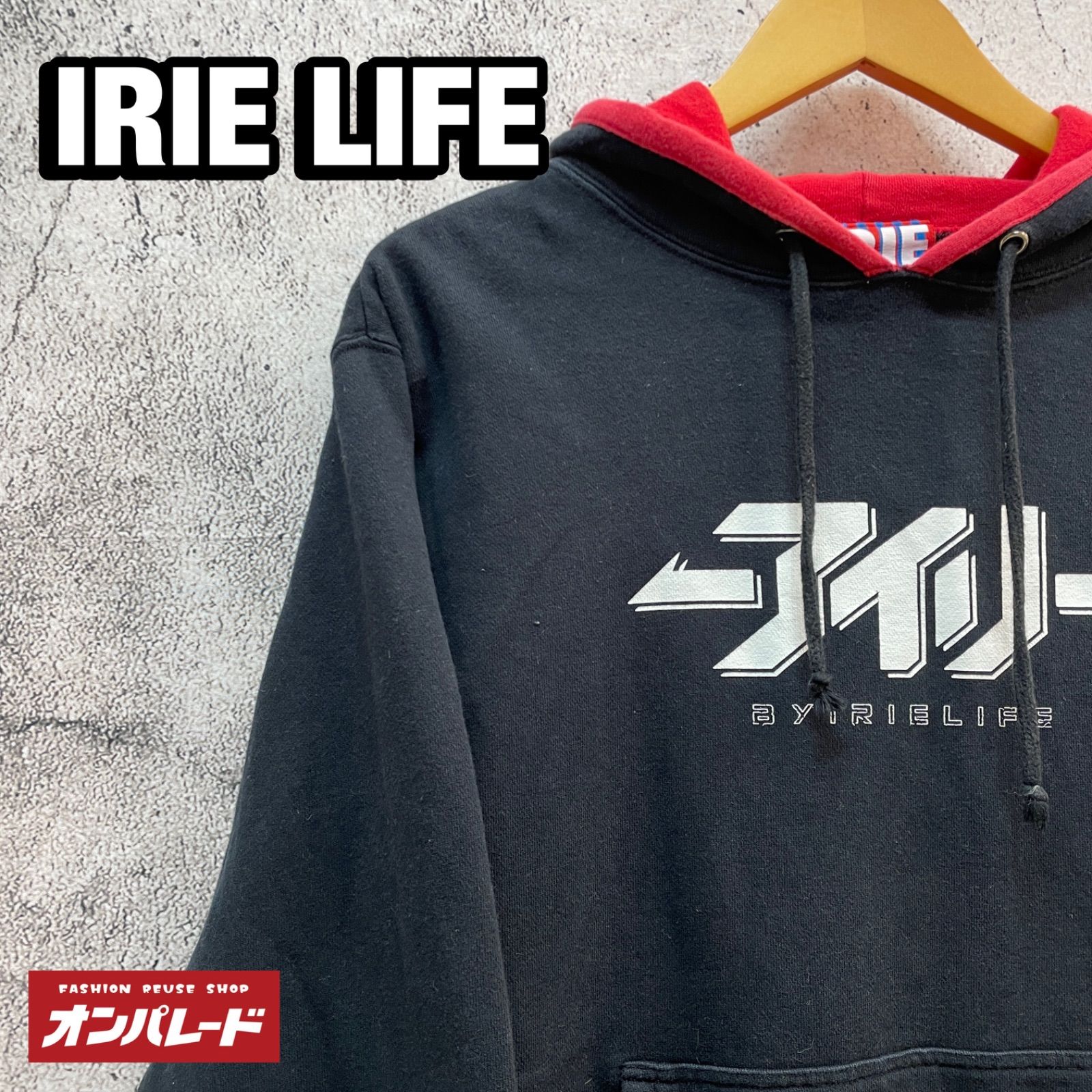 IRIE LIFE アイリーライフ ロゴパーカー M - メルカリ