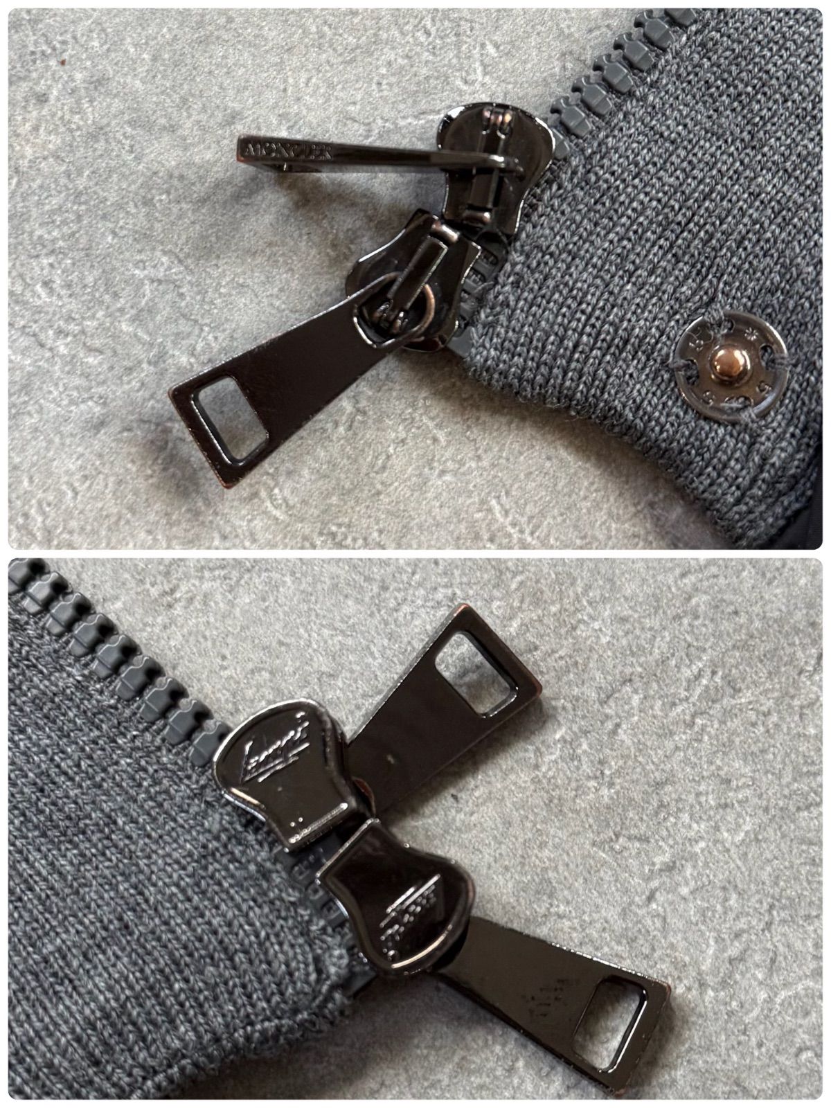 MONCLER モンクレール マグリオーネトリコットカーディガン グレー