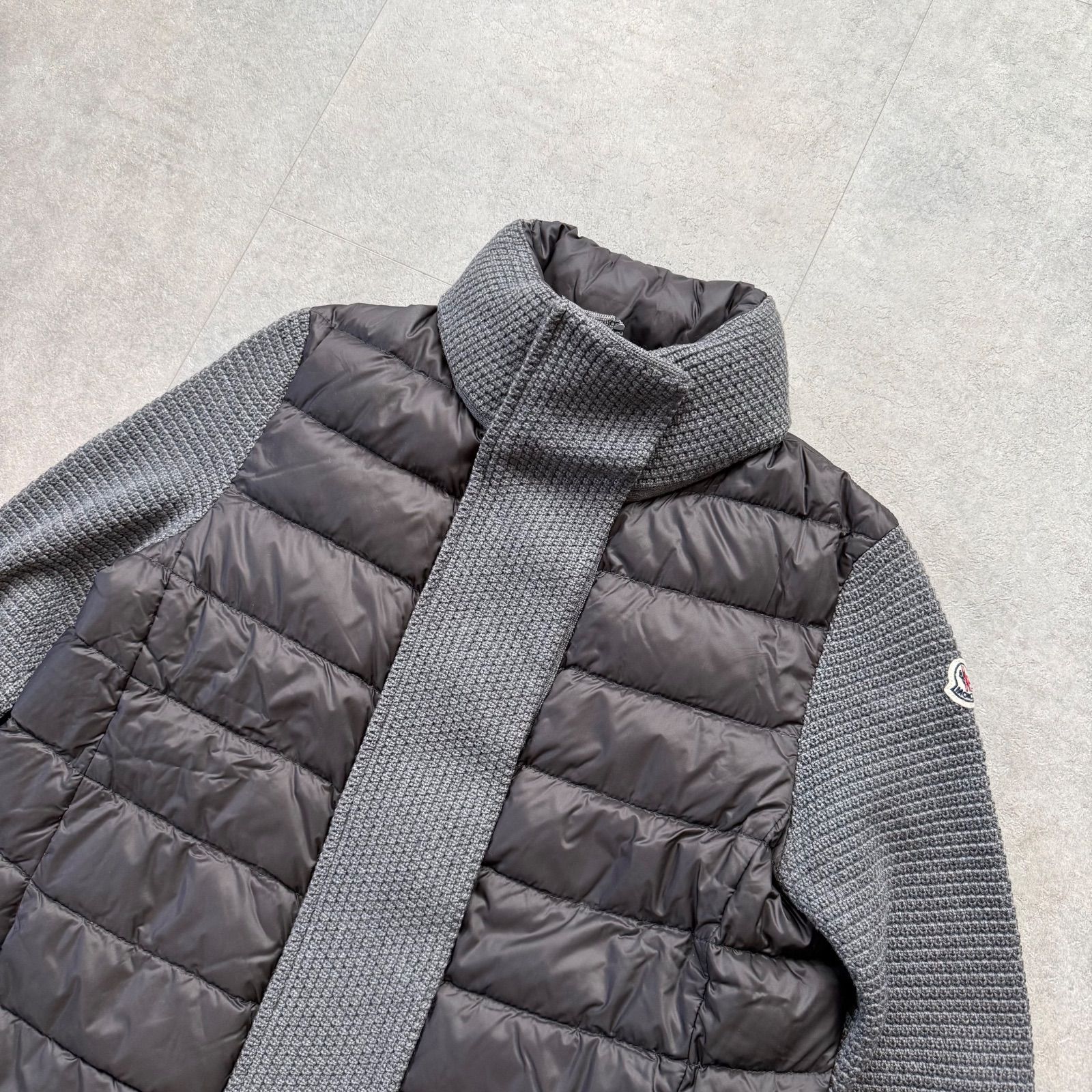 MONCLER モンクレール マグリオーネトリコットカーディガン グレー