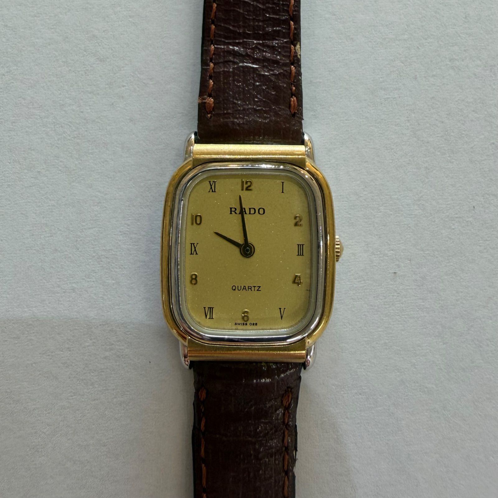 【希少/不動品】RADO ラドー クォーツ 腕時計 133.5310.2 スクエア型