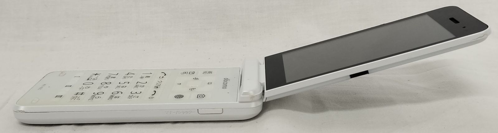 動作良好】docomo KY-42C ホワイト ガラホ本体 - メルカリ