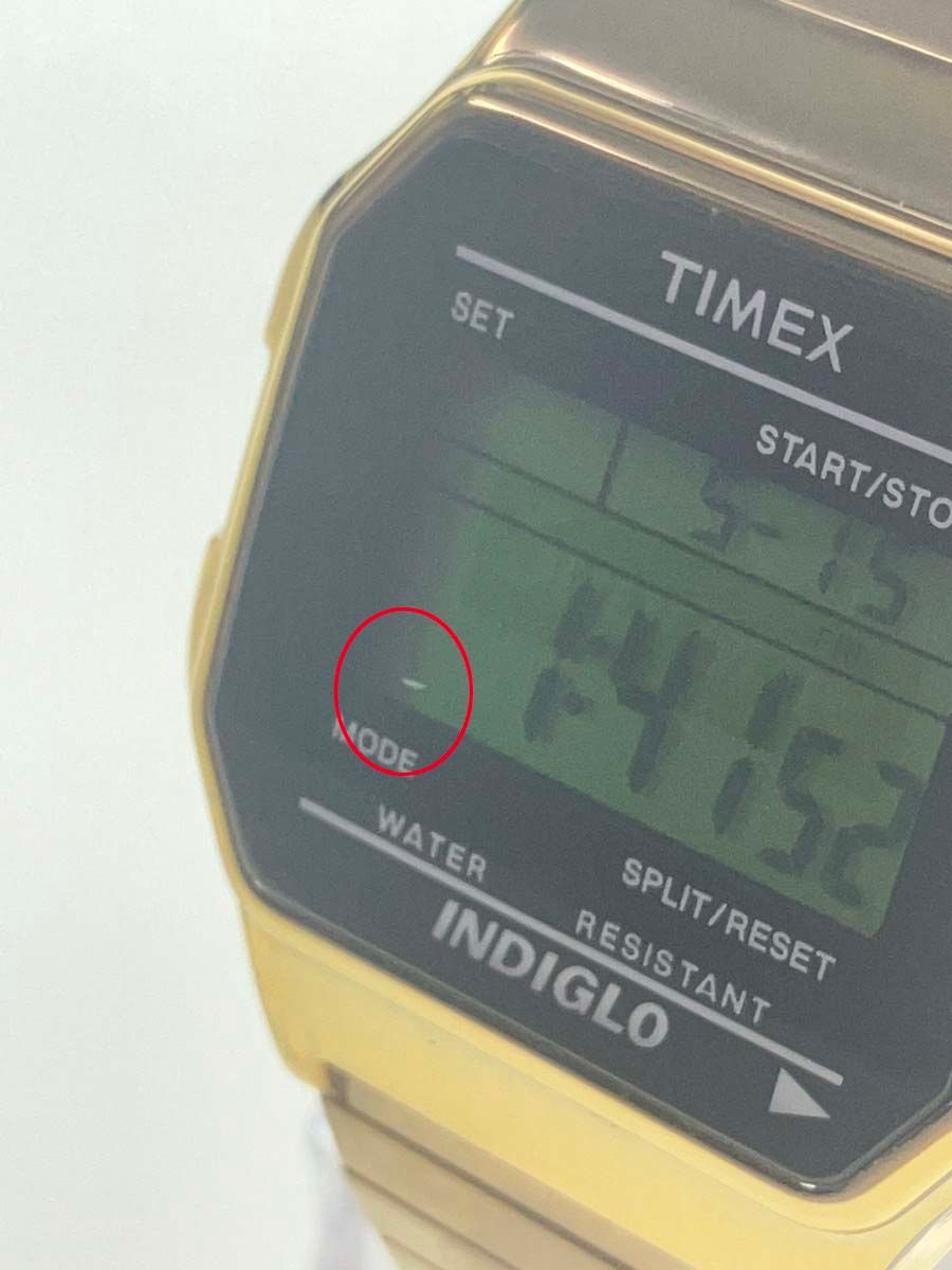 シュプリーム SUPREME × TIMEX 19AW DIGITAL WATCH GOLD TW2U03300 