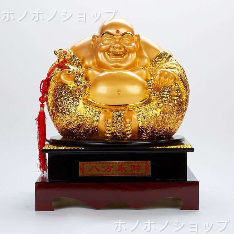 布袋様 置物 オブジェ 神様 神 仏様 金色 ゴールド 黄金 開運 厄除け 縁起物 開運 健康運 仕事運 家庭運 金運 商売_盛 風水 縁起物 運勢アップ インテリア 玄関