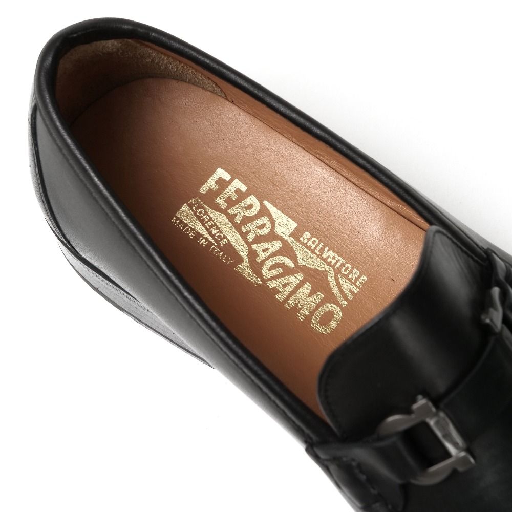 □美品□Salvatore Ferragamo サルヴァトーレフェラガモ ローファー