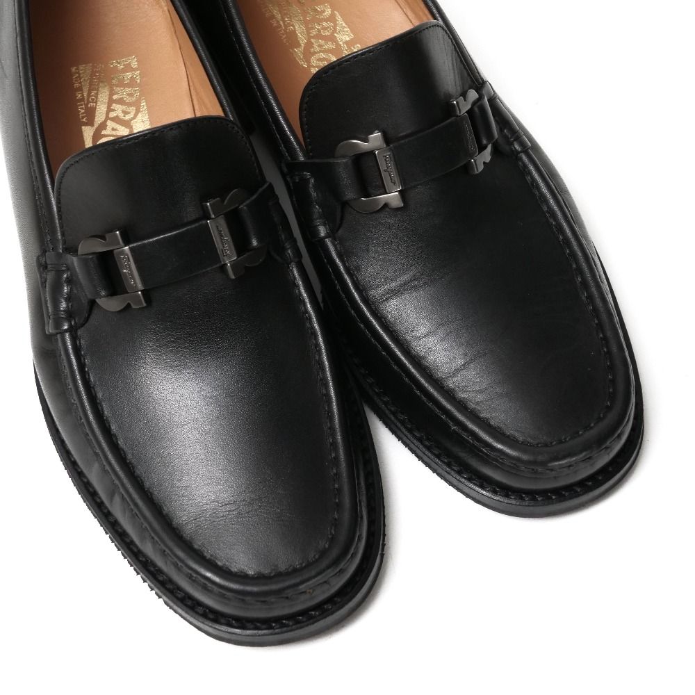 □美品□Salvatore Ferragamo サルヴァトーレフェラガモ ローファー