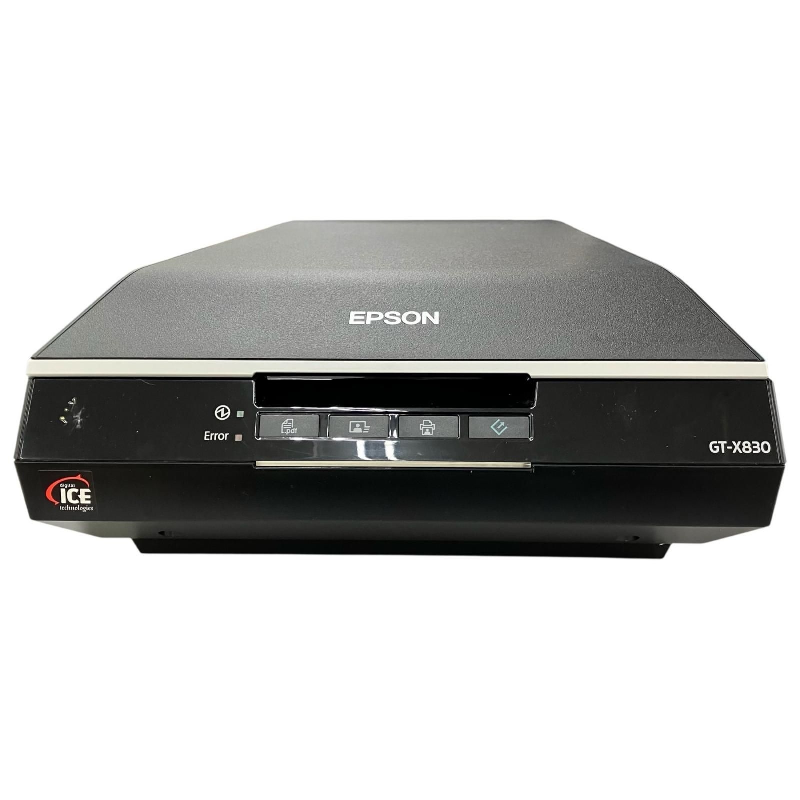 通電確認済 Epson GT-X830 フラットベッドスキャナー - メルカリ
