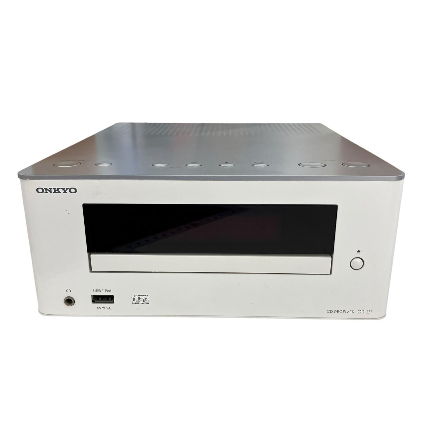 ONKYO コンポ CR-U1 オンキョー - | CDコンポ X-U1(W) ミニコンポ