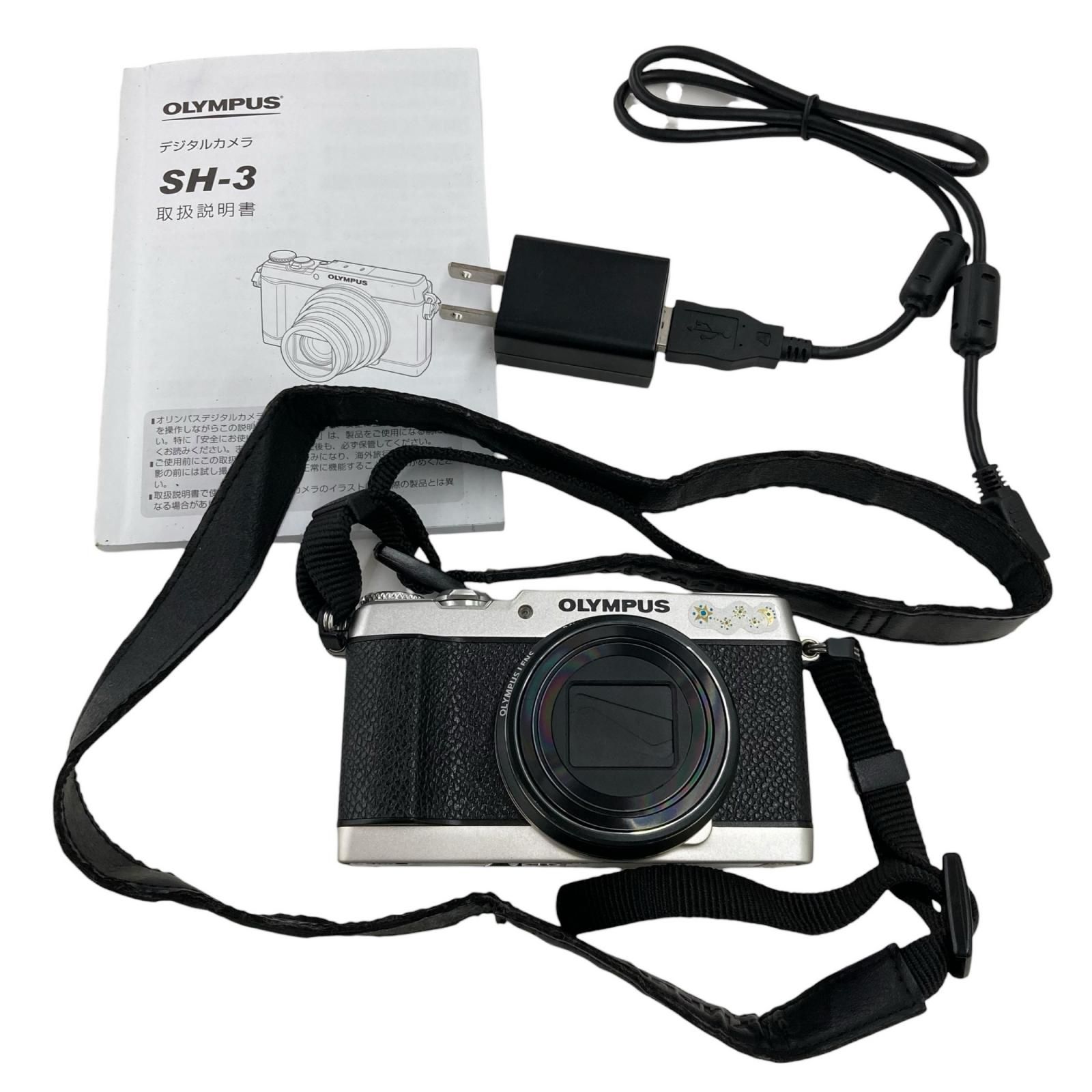 186000 動作確認済み OLYMPUS オリンパス STYLUS SH-3 コンパクト 