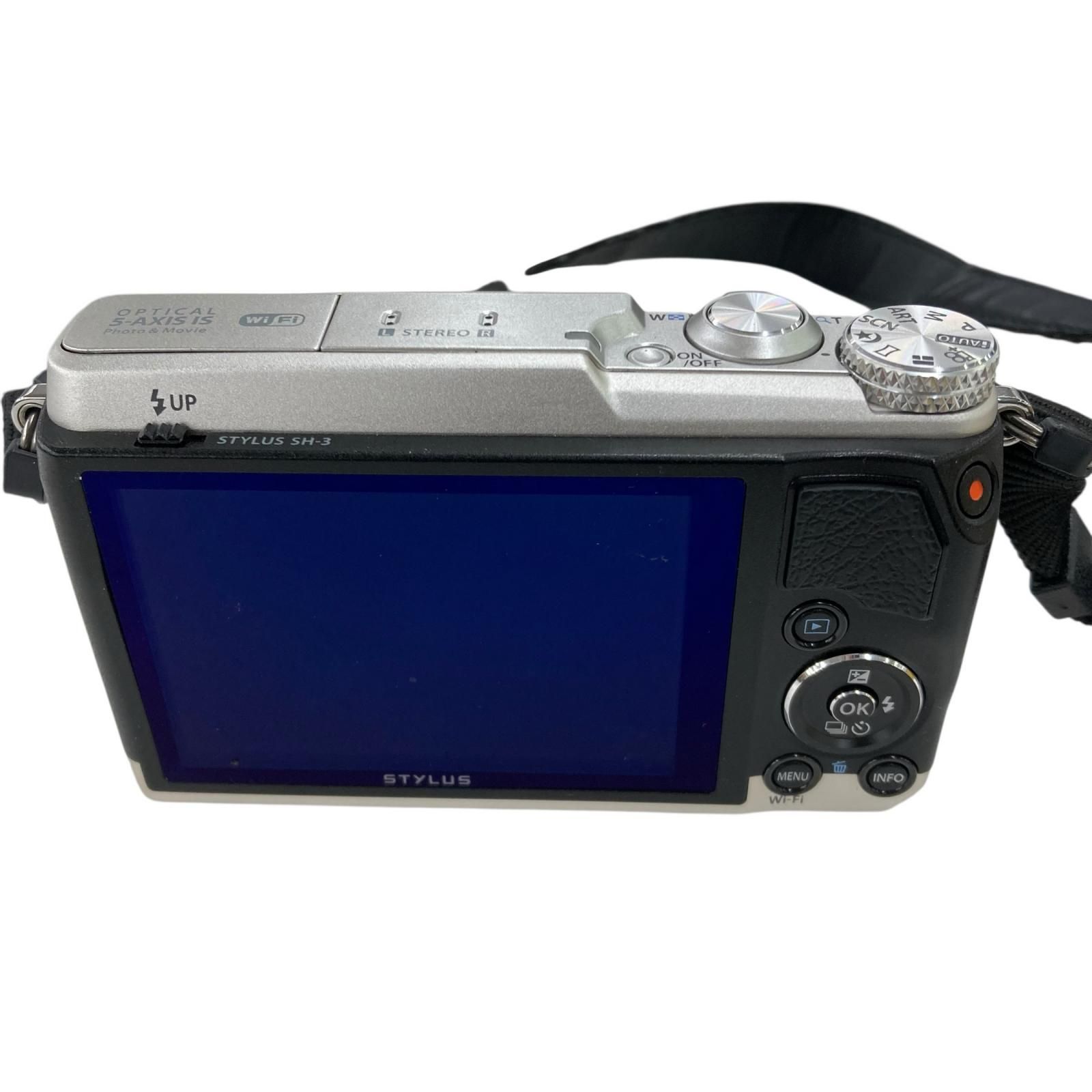 186000 動作確認済み OLYMPUS オリンパス STYLUS SH-3 コンパクト 