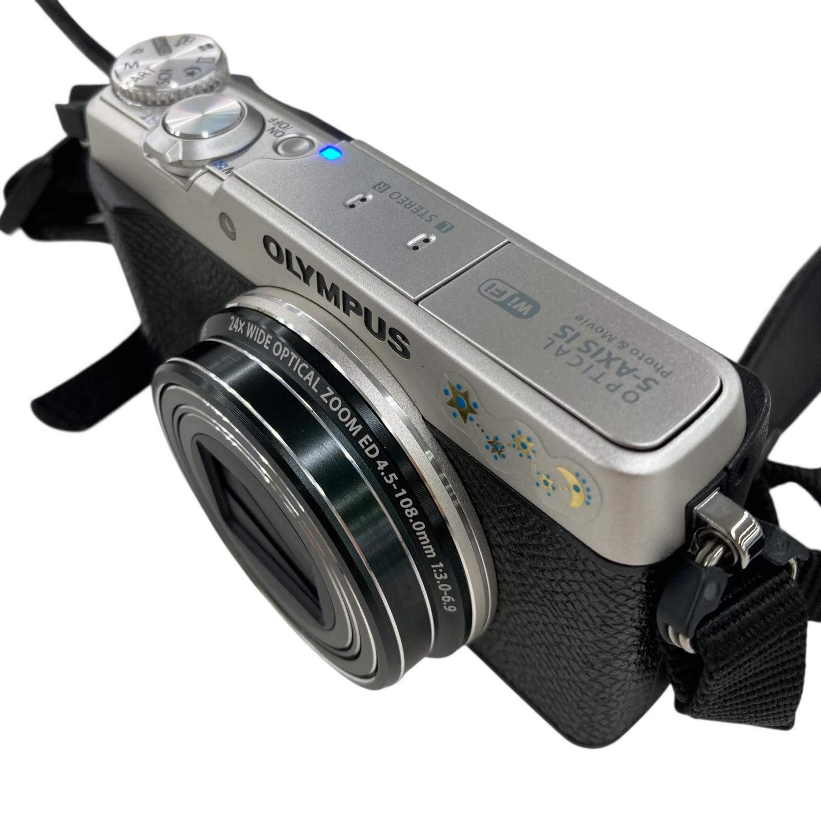 OLYMPUS 5-AXIS デジタルカメラ シルバー オリンパス 現状品 OLYMPUS