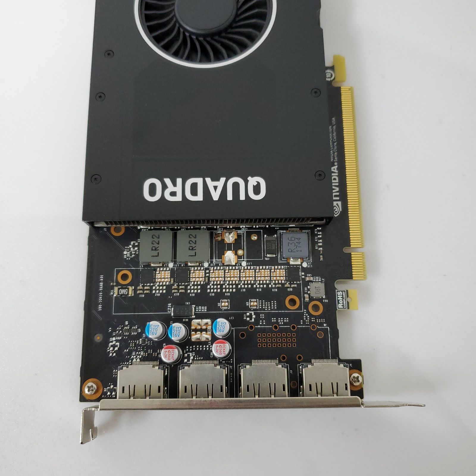 【中古・動作確認済】NVIDIA Quadro P2000 グラフィックボード・NVIDIA ・QUADRO P2000・PCパーツ・動作確認済み