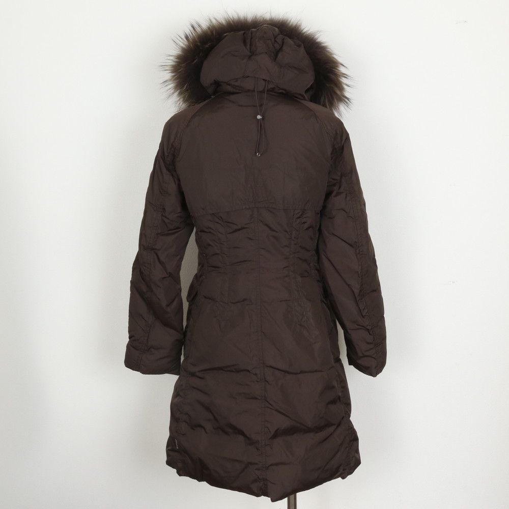 モンクレール ダウンジャケット ブラウン ロング MONCLER モンクレール