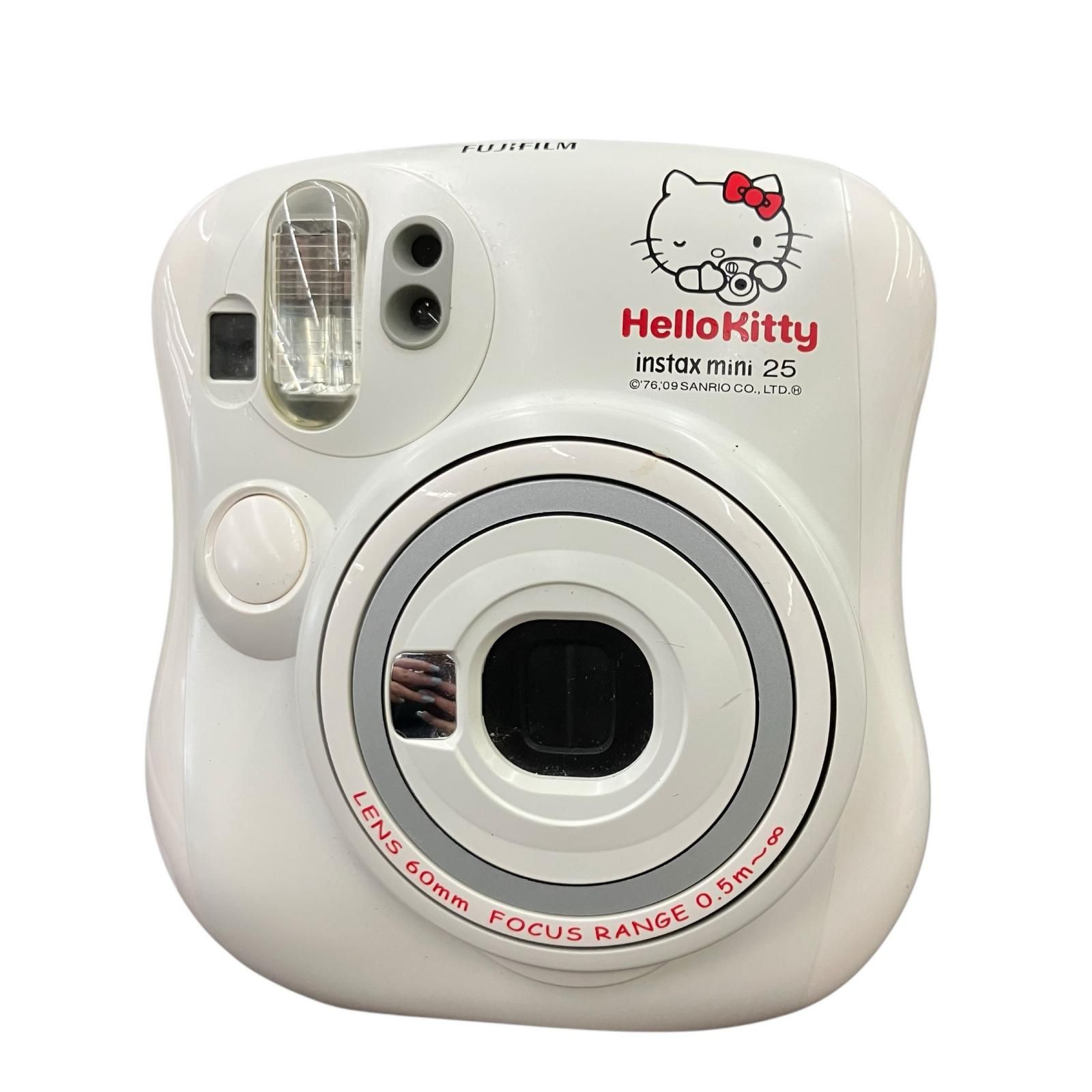 118075 動作未確認 ハローキティ チェキ instax mini 25 ホワイト