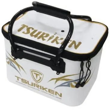 釣研 バッカン TB261 40cm ホワイト｜コマセ エサバッカン｜釣具