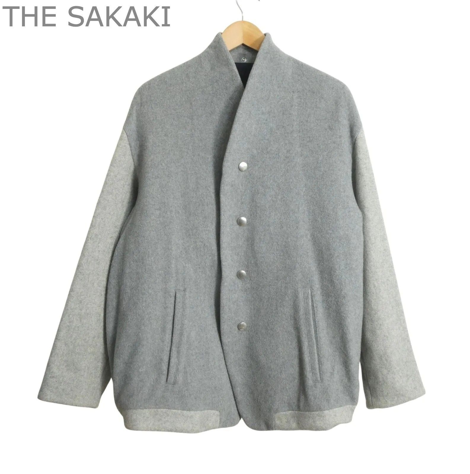美品 ザ サカキ THE SAKAKI スタジアムジャンパー スタジャン