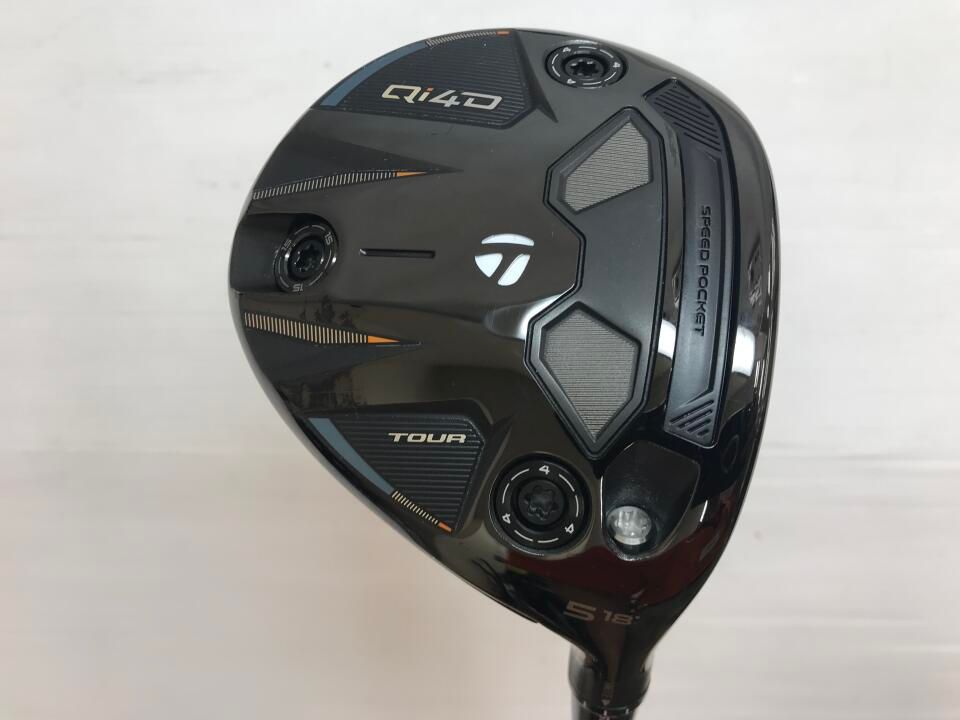 新品 テーラーメイド Qi4D フェアウェイウッド 9W 純正REAX 65 S Qi4D｜テーラーメイド｜フェアウェイウッド｜REAX 65 (Qi4D)｜中古