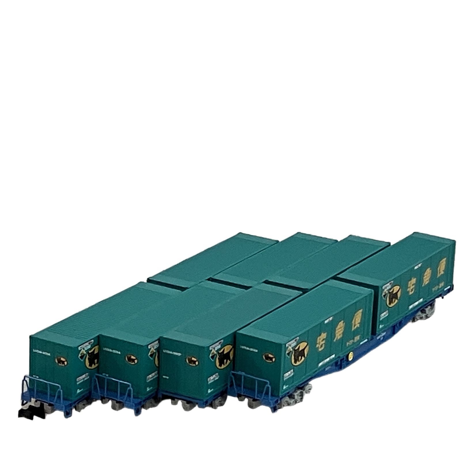 TOMIX 8737 JR貨車 コキ104形 新塗装 ヤマト運輸コンテナ付 4両セット