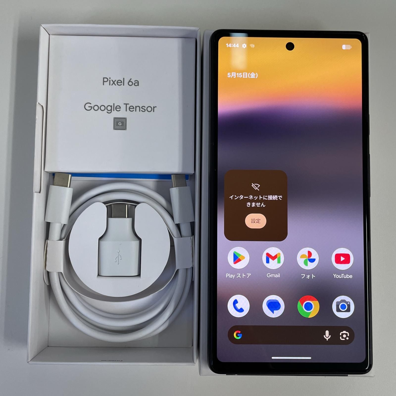 Google Pixel 6a SIMフリー 初期化済み 動作OK 外装傷あり Amazon | 【整備済み品】 Google Pixel 6a GB17L 128GB Sage SIMフリー スマートフォン本体
