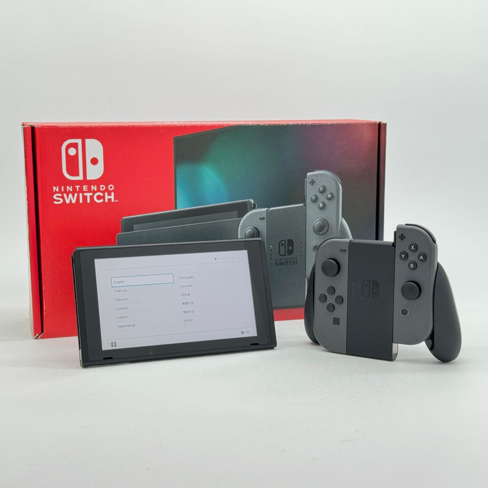 Nintendo Switch HAC-001 本体 グレー【C7627-100】 - メルカリ