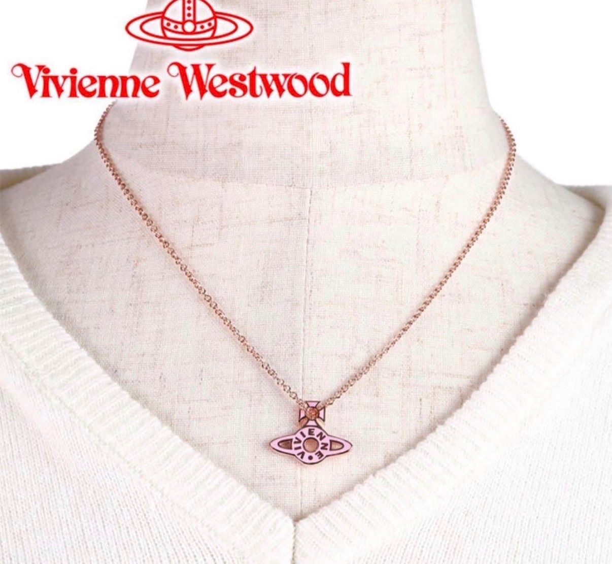 未使用廃盤VivienneWestwood リバーシブル オーブネックレス - メルカリ