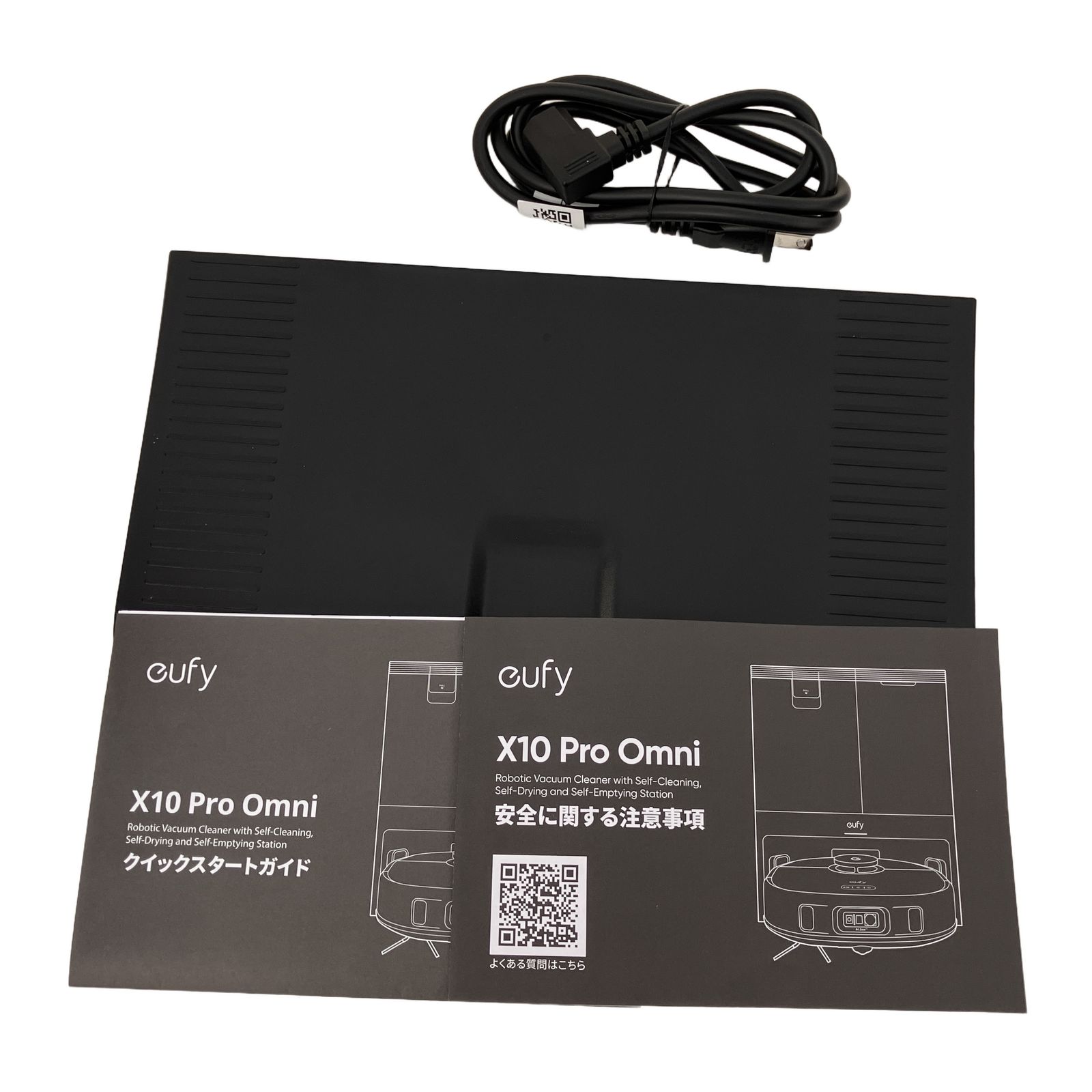 【中古】eufy X10 Pro Omni ロボット掃除機本体 ブラック Anker Eufy X10 Pro Omni ロボット掃除機 ブラック アンカー 中古