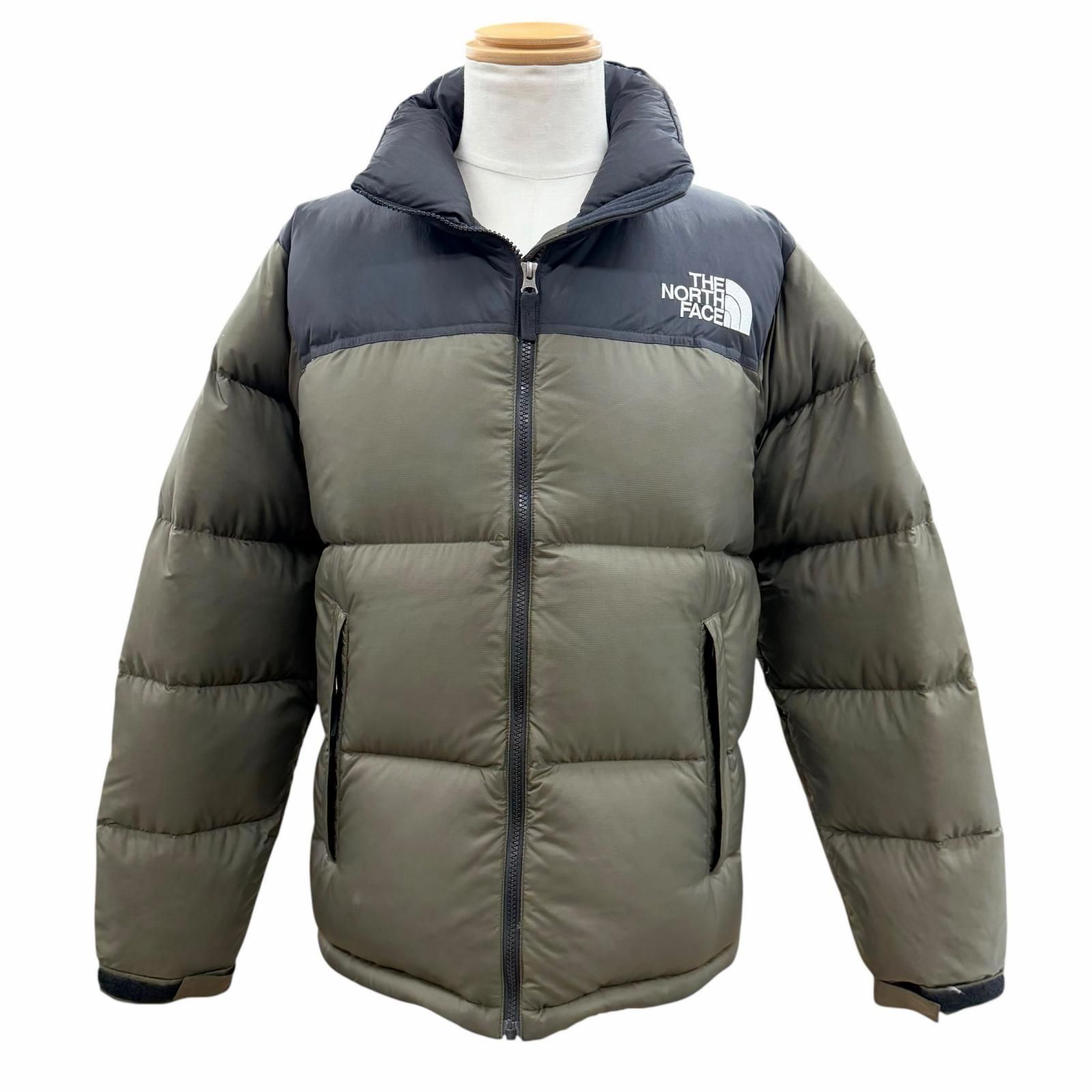 美品▽THE NORTH FACE ザ・ノースフェイス ND92335 Nuptse Jacket ロゴ 