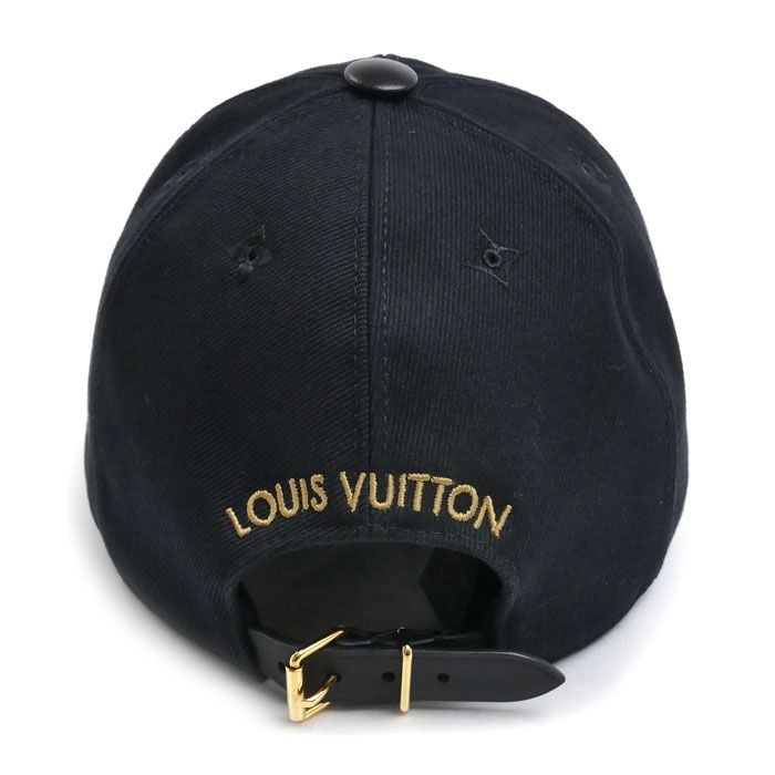 LOUIS VUITTON ルイ・ヴィトン LVアイコニック キャップ ブラック M7050L AL5202 レディース 中古 LOUIS VUITTON ルイ・ヴィトン LVアイコニック キャップ ブラック M7050L AL5202 レディース 中古