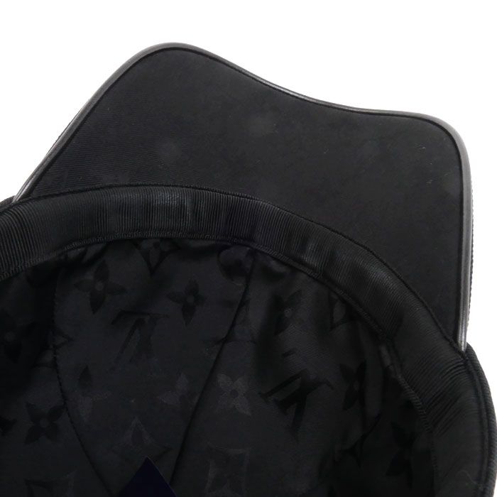 LOUIS VUITTON ルイ・ヴィトン LVアイコニック キャップ ブラック M7050L AL5202 レディース 中古 LOUIS VUITTON ルイ・ヴィトン LVアイコニック キャップ ブラック M7050L AL5202 レディース 中古