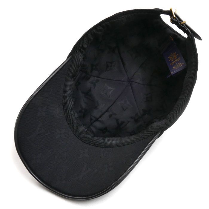 LOUIS VUITTON ルイ・ヴィトン LVアイコニック キャップ ブラック M7050L AL5202 レディース 中古 LOUIS VUITTON ルイ・ヴィトン LVアイコニック キャップ ブラック M7050L AL5202 レディース 中古