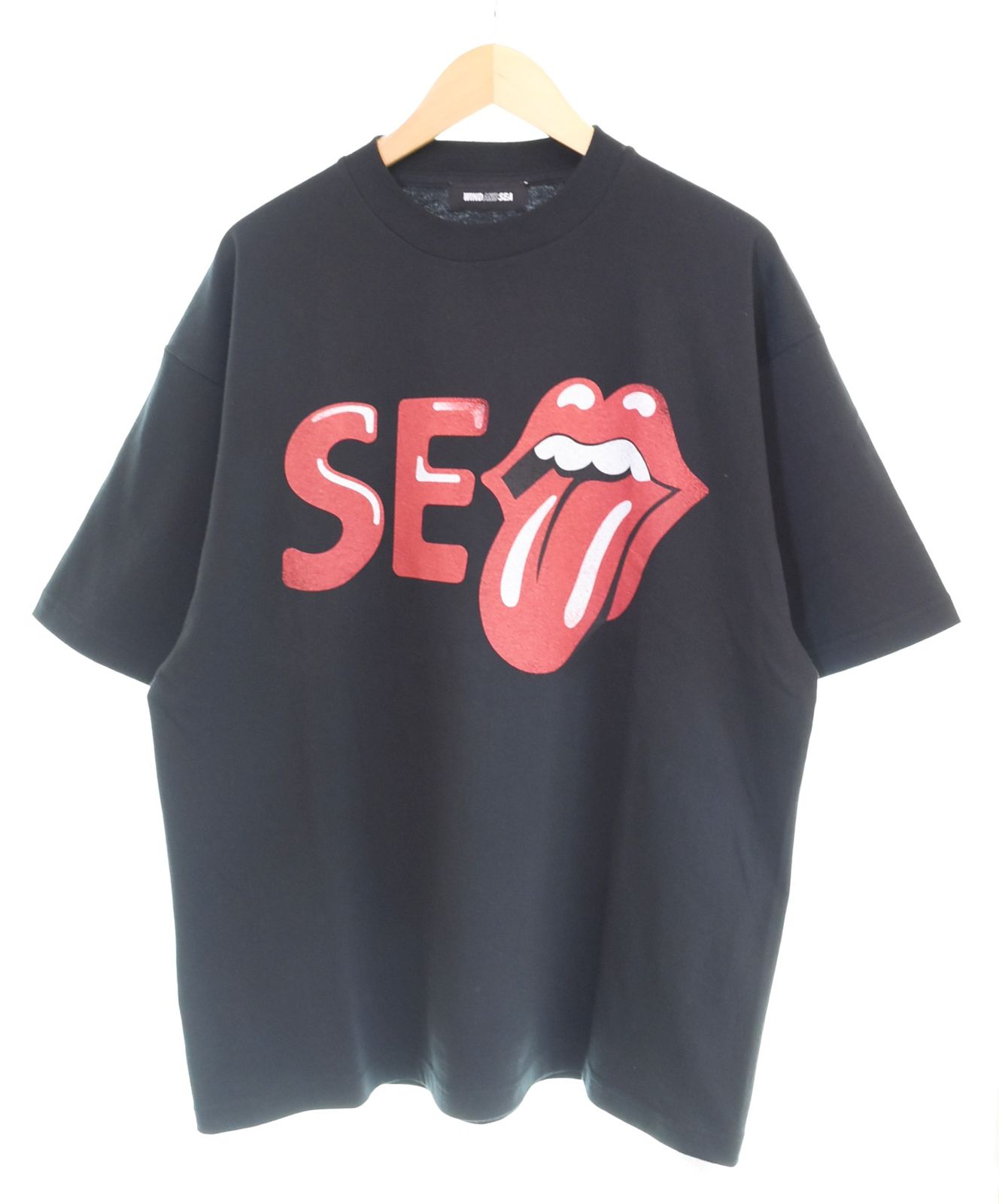 ウィンダンシー WIND AND SEA × The Rolling Stones 25SS WDS S/S Tee 