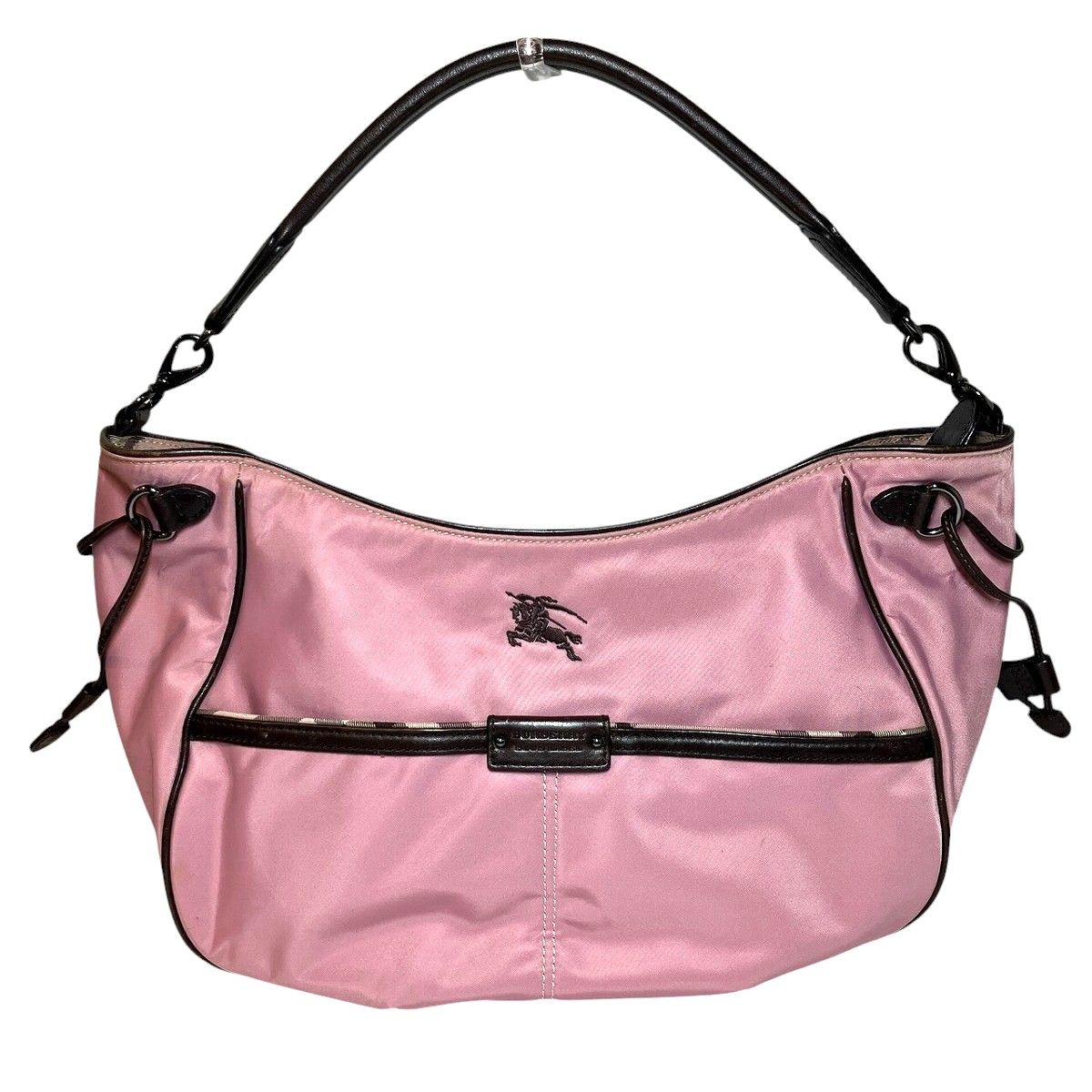 バーバリー BURBERRY ショルダーバッグ PVC レザー レディース - メルカリ