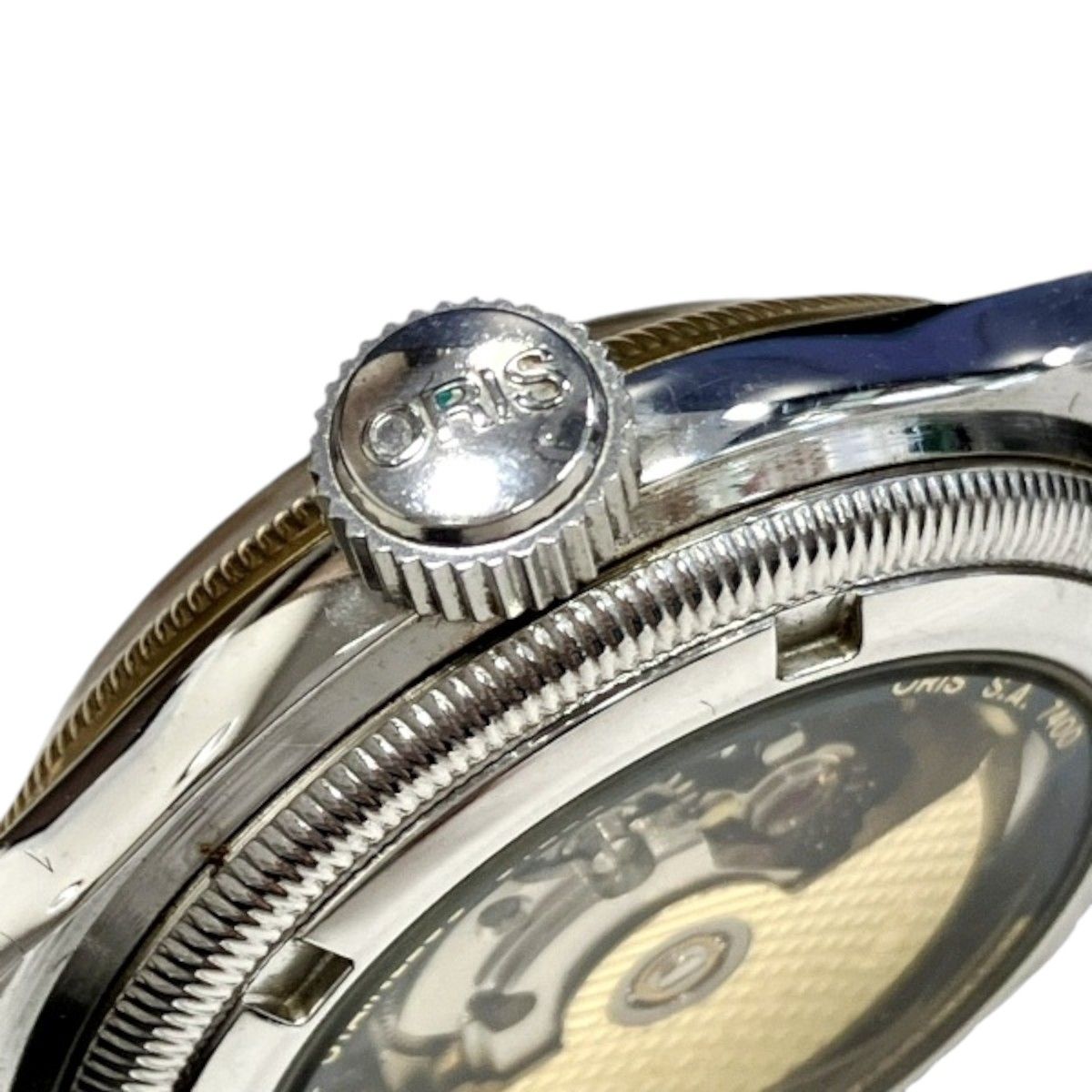 オリス ORIS ビッグクラウン ポインターデイト 腕時計 総重量約37.5g 
