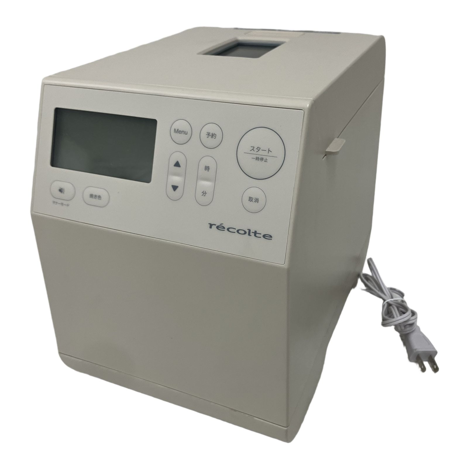 recolte RBK-1 コンパクトベーカリー パン焼き機 ホームベーカリー レコルト 中古 O11206685
