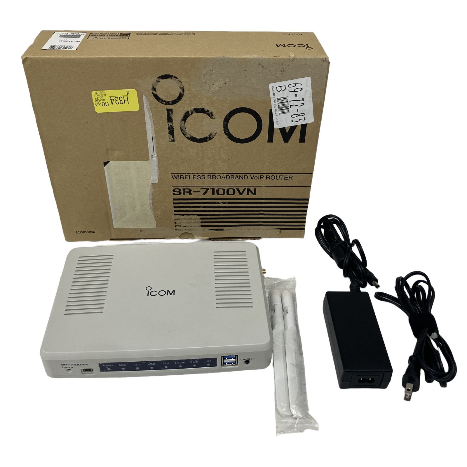 iICOM SR-7100VN ワイヤレス ブロードバンドルーター ネットワーク機器 通信機 アイコム 家電 中古 O11216632