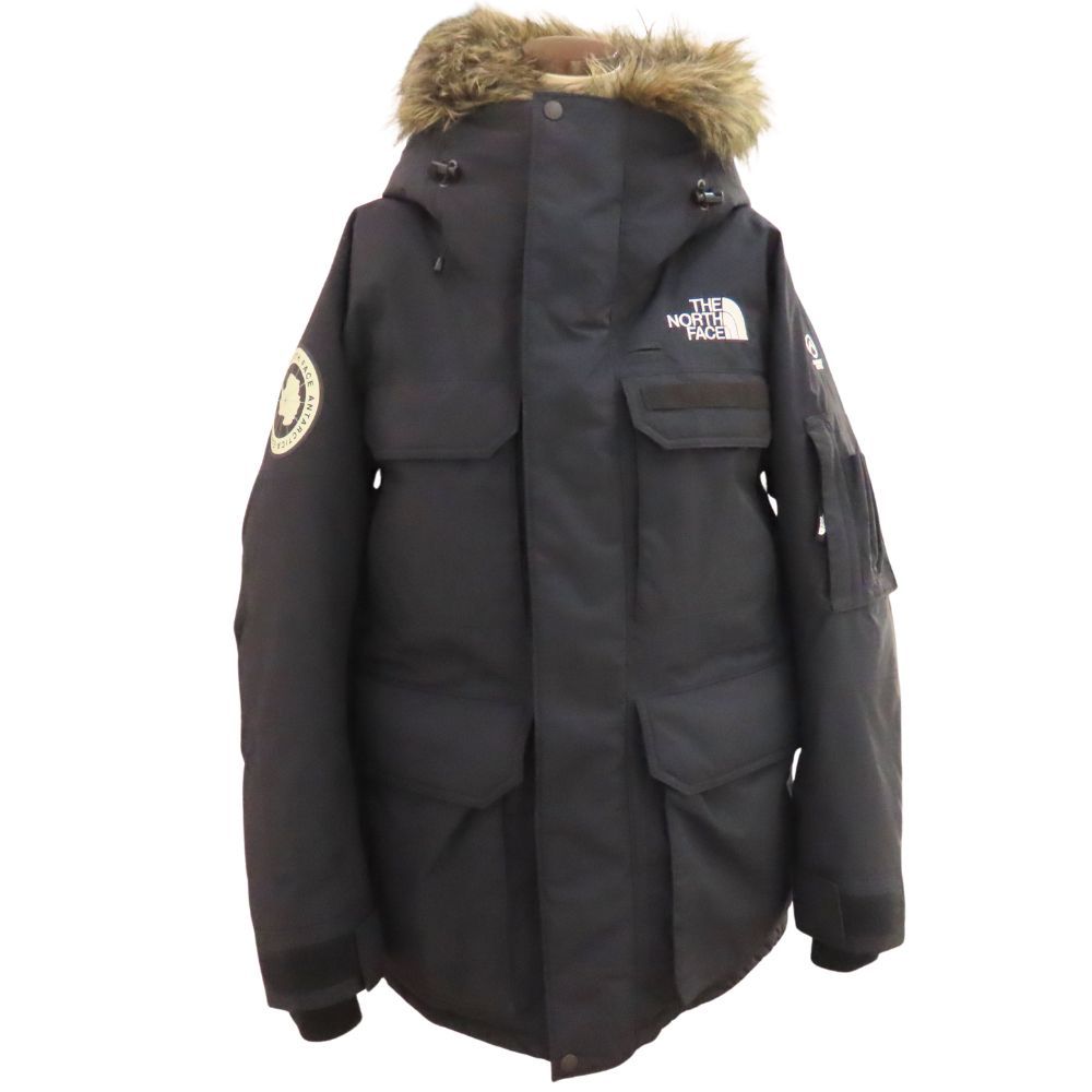 【中古】THE NORTH FACE ザ・ノース・フェイス サザンクロスパーカー カラー:ブラック 型:ND92120 Mサイズ 防水加工 アウトドア 雪山登山 GORE-TEX ダウンジャケット 多機能ポケット 本格アウター フードファー A2602088