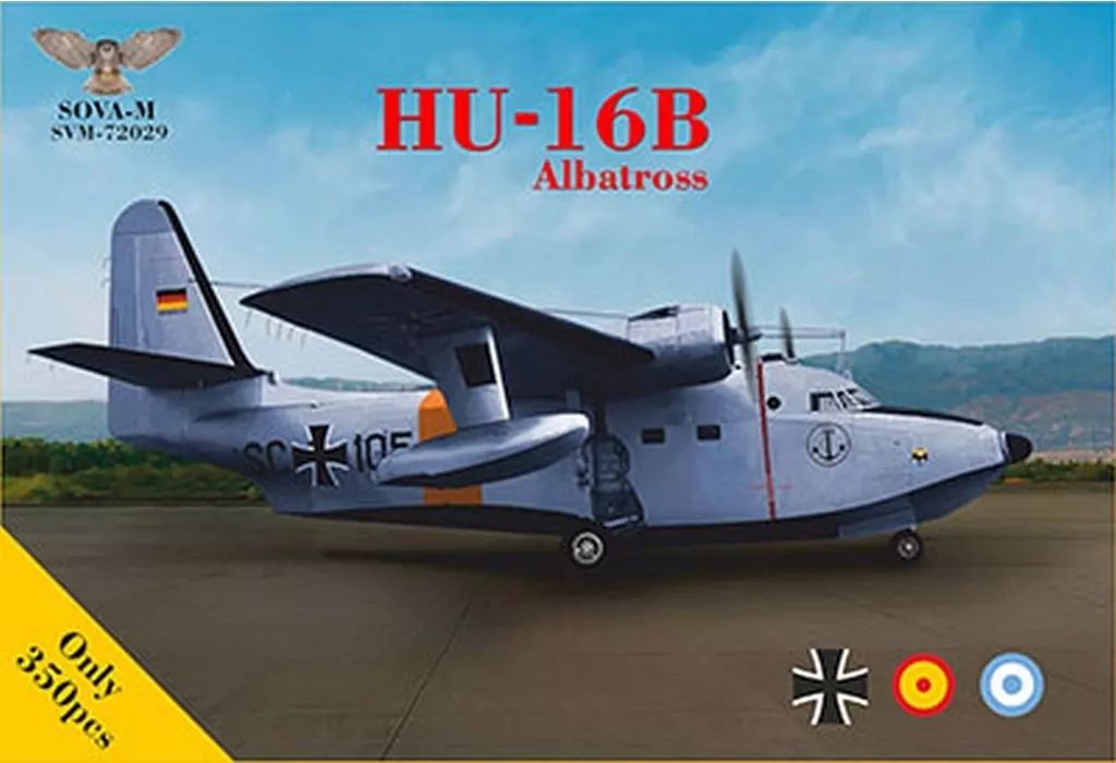 【中古】プラモデル 1/72 グラマンSHU-16Bアルバトロス救難飛行艇・ドイツ・スペイン他(SOVA-M) [MVS72029]