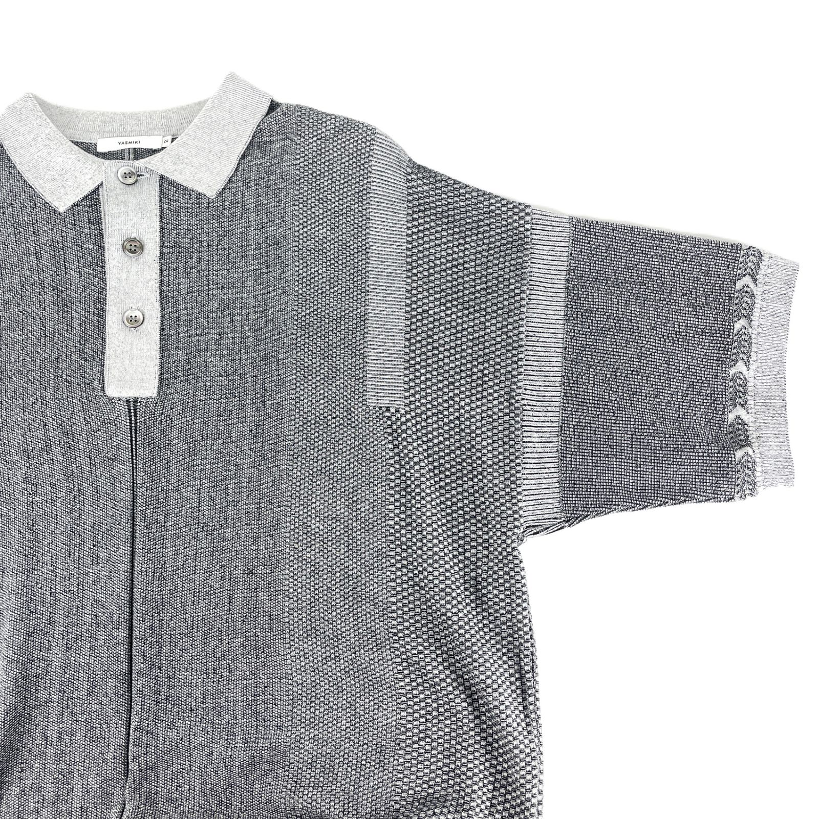 YASHIKI ヤシキ 25SS YSK-25SS-KN11 UMIIRO KNIT POLO 半袖ニット