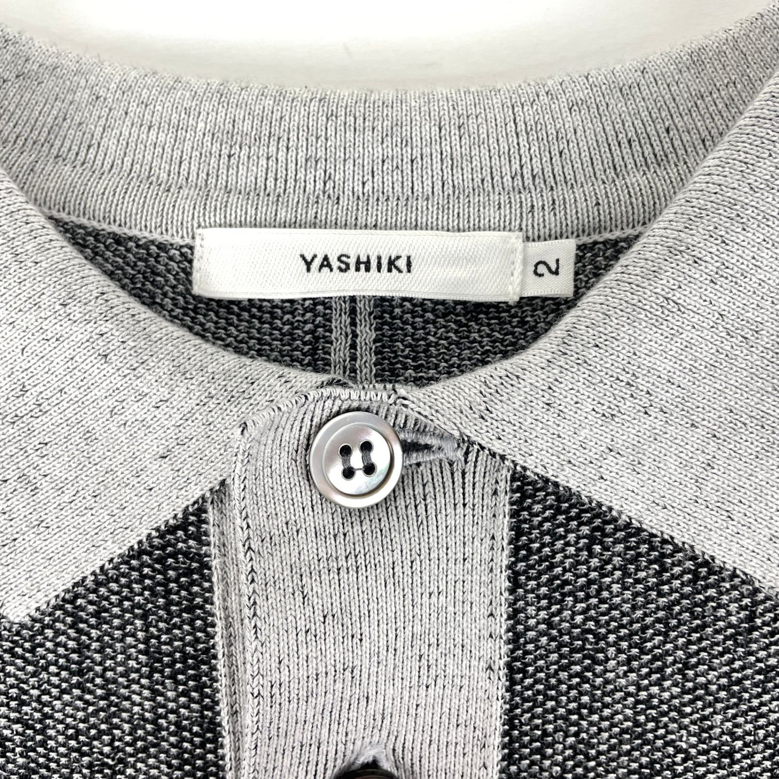 YASHIKI ヤシキ 25SS YSK-25SS-KN11 UMIIRO KNIT POLO 半袖ニット