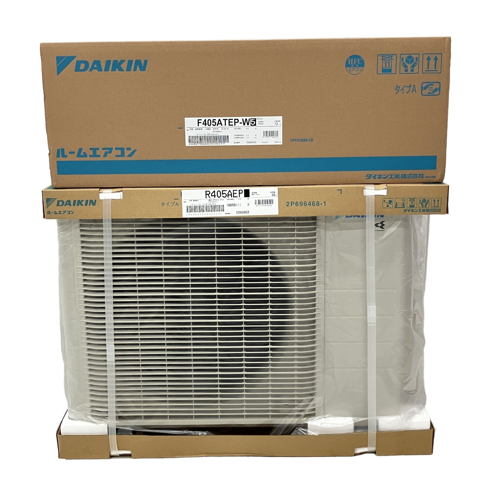 DAIKIN S405ATEP-W F405ATE-W5 R405AEP ルームエアコン Eシリーズ 14畳 家電 ダイキン 未使用 未開封 H11250853