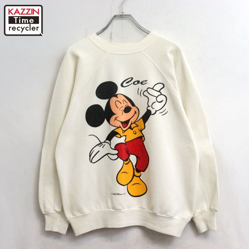 Disney ディズニー 70s ミッキーマウス 80s ミッキー ラグラン