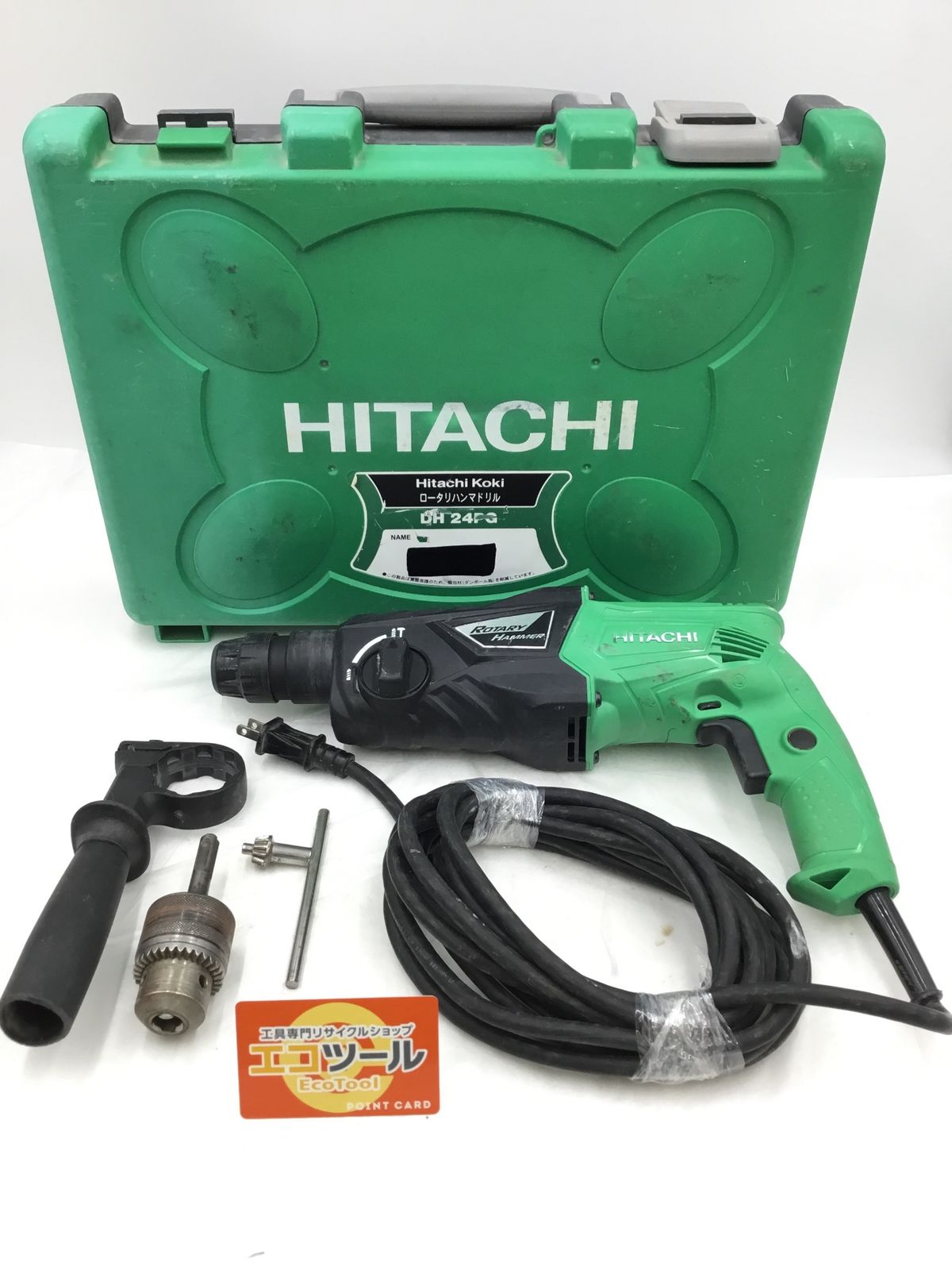 【中古品】Hitachi/日立工機 DH24PG ☆ ロータリハンマドリル [IT_2SGF8][半田][M04]