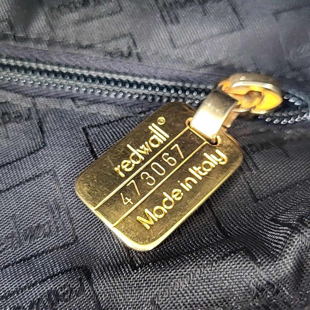 B-79 MOSCHINO モスキーノ ハンドバッグ ナイロン レザー 90s Peace 