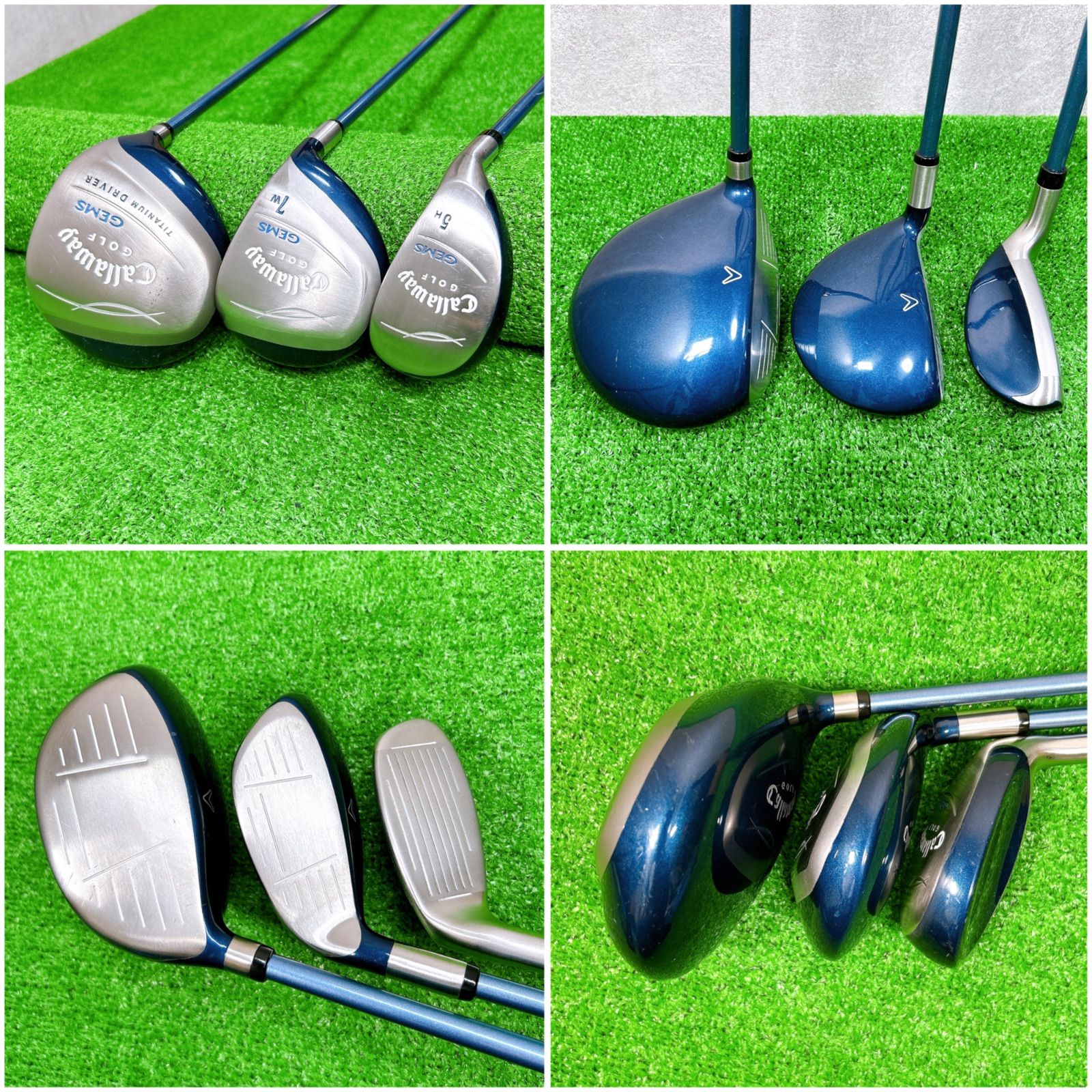 レディース キャロウェイ GEMS ジェムズ 8点セット Callaway