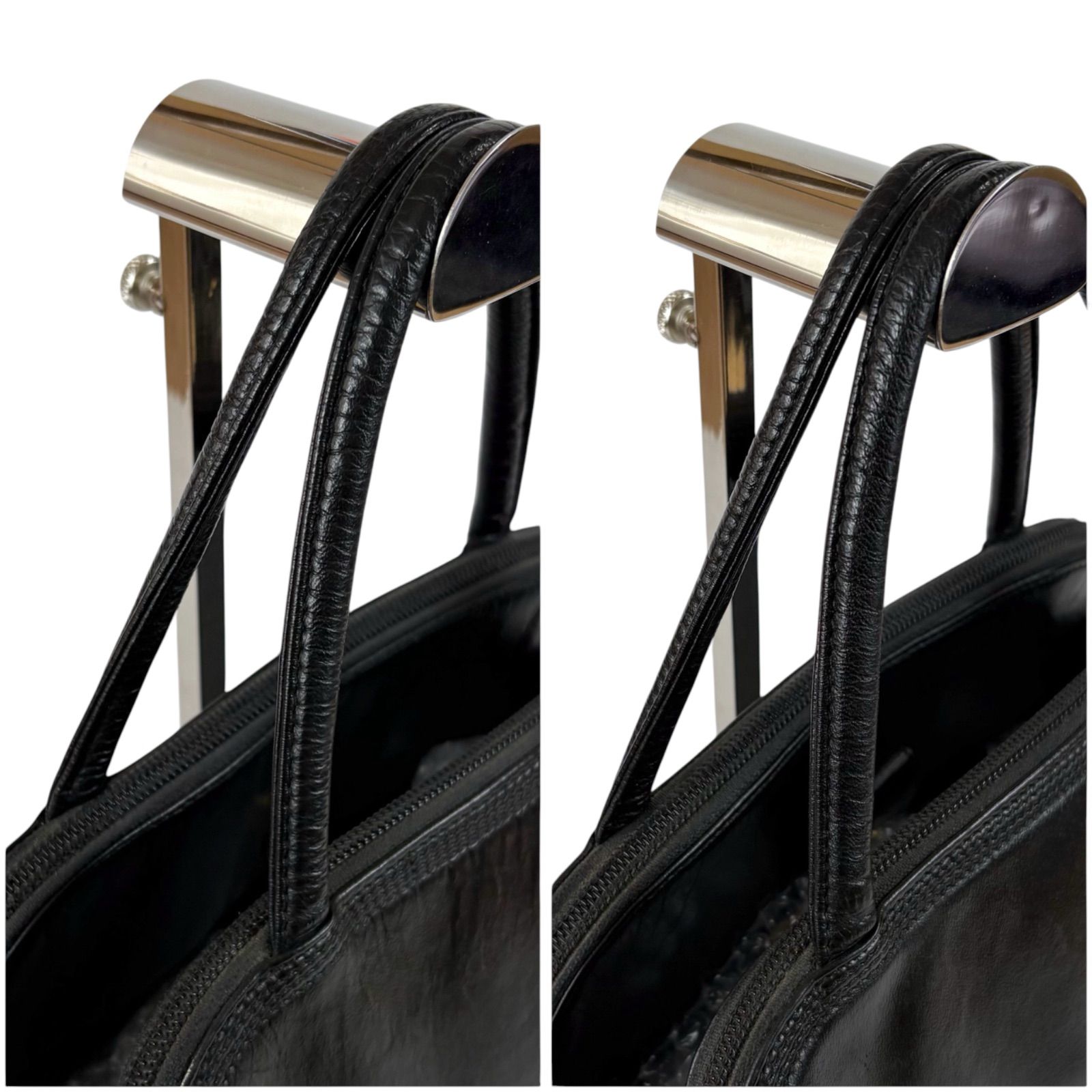 ロエベ LOEWE アナグラムロゴ ミニハンドバッグ ブラック 黒 ナッパ 