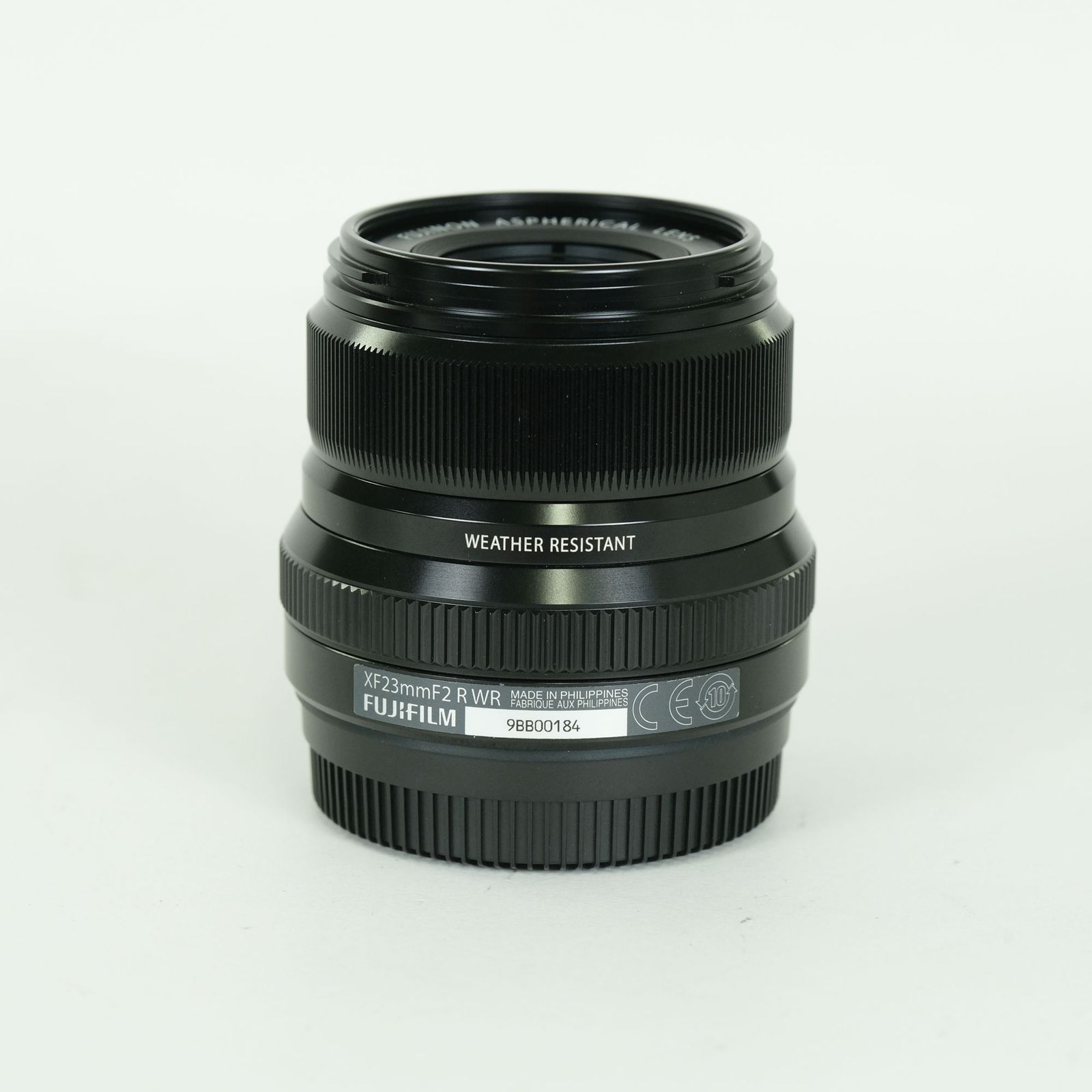 美品 | フード2種・フィルター付] FUJIFILM XF23mmF2 R WR [ブラック 