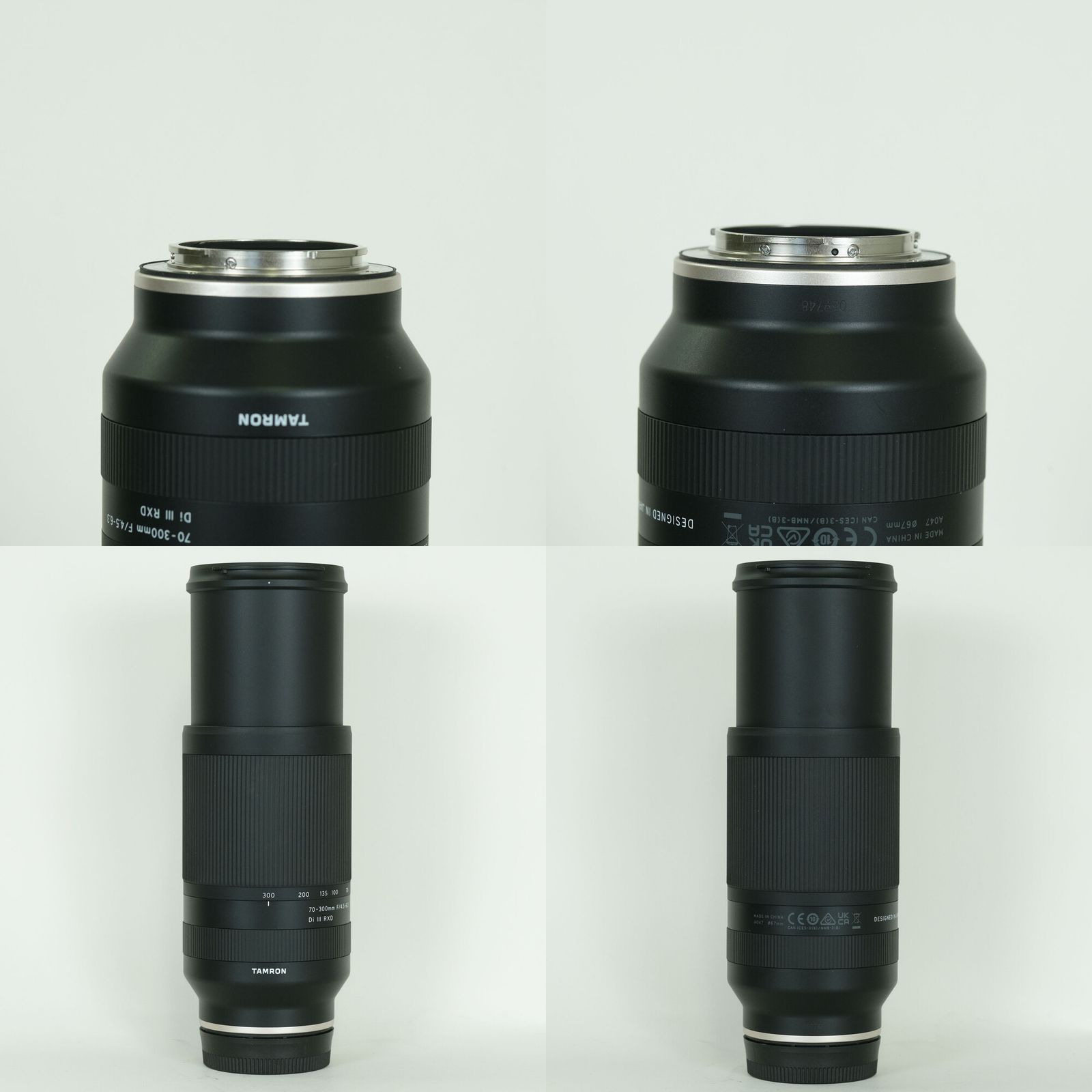 美品] TAMRON 70-300mm F/4.5-6.3 Di III RXD (Model A047) [ソニーE用 