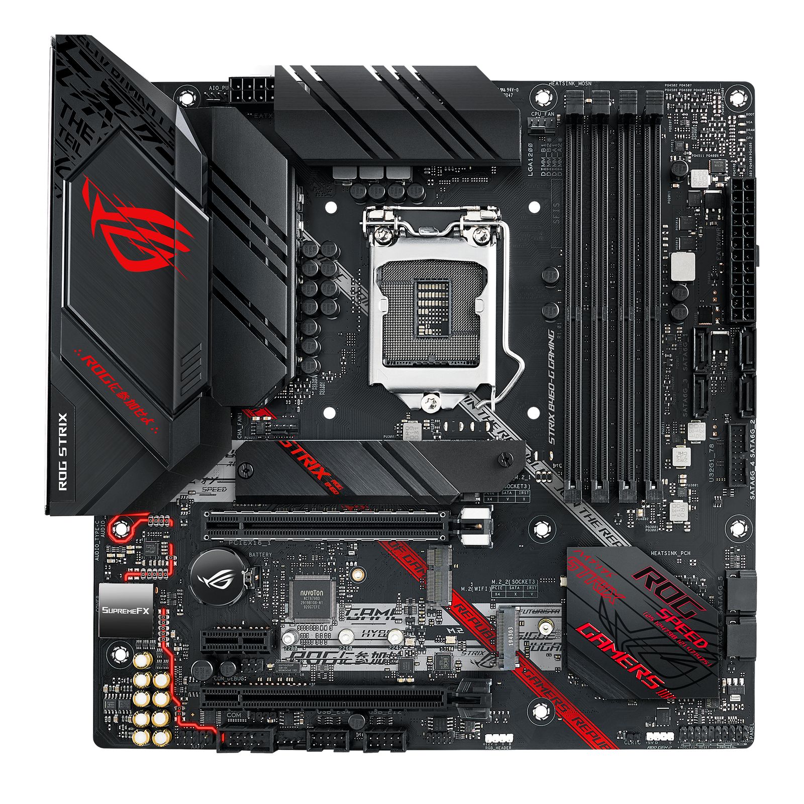 ASUS ROG STRIX B460-G GAMING LGA 1200 Chipset Intel B460 DDR4 HDMI Motherboard