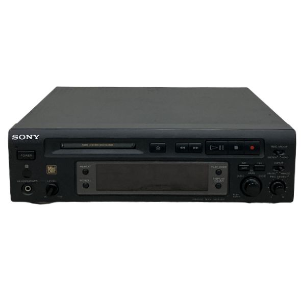SONY ソニー MDS-S37 MDデッキ ミニディスクデッキ オーディオ 音響機器 中古 M11210596