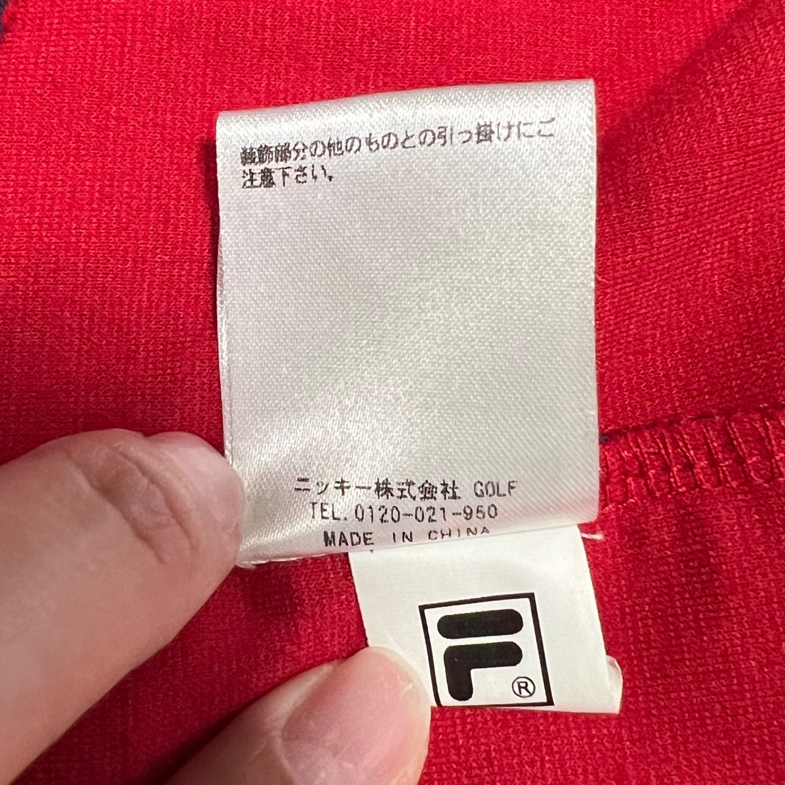 FILA GOLF ゴルフ ワンピース レディース ゴルフウェア 赤 レッド 美品
