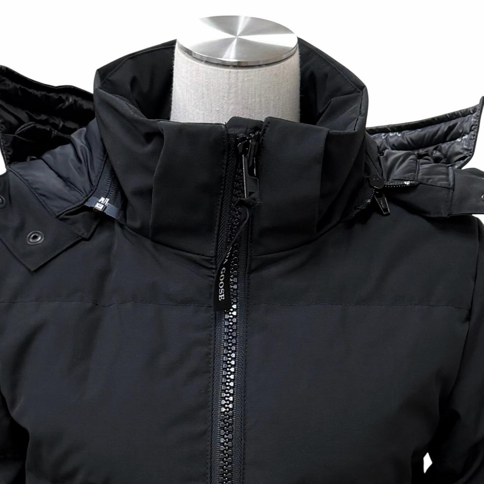良品☆CANADA GOOSE カナダグース 3804W CHELSEA ロゴワッペン・フード 
